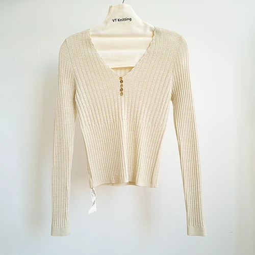 Cotton Jersey Cardigan kvenna