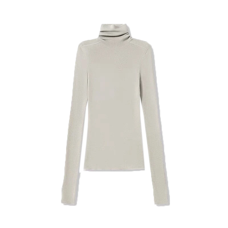 Dömuhönnuður Einföld Merino ull prjónuð nærföt