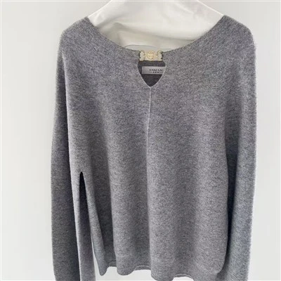 Cashmere hönnuður peysur