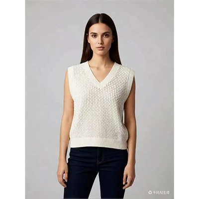 Chunky Knit hönnuður dömuteysur