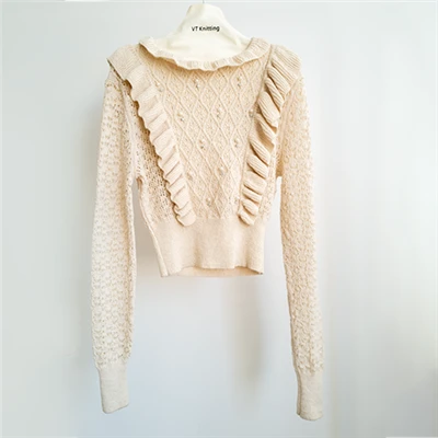Uppskorið Knit Shrug