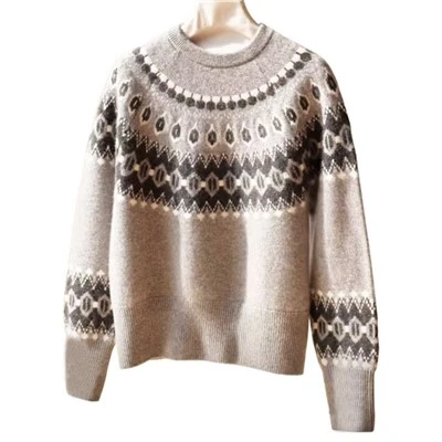 Hönnuður Fair Isle peysa