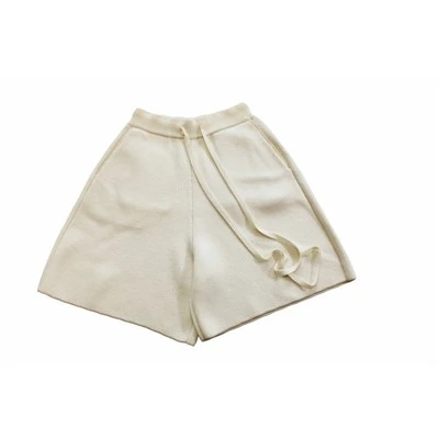Prjónaðar buxur með vösum