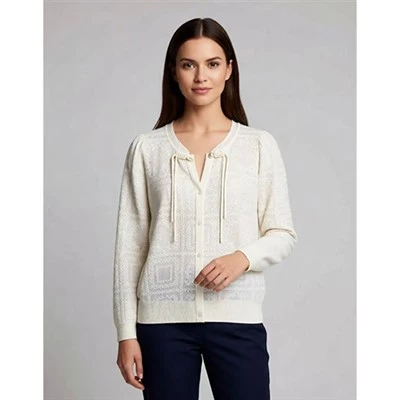 Cashmere Blend útiprjónaðar peysur fyrir konur