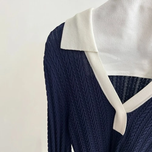 Women's V Neck Knitted Top Women's V Neck Knitted Top